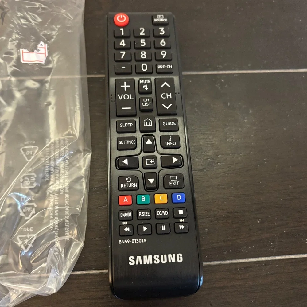 Samsung‎ Standard IR Remote Control BN59-01301A VG-TM1240BN Black New Open Box